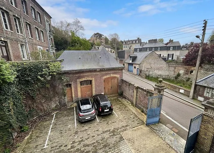 Les Trois Cherubins Centre Dieppe Plage Terrasse Parking Privatif